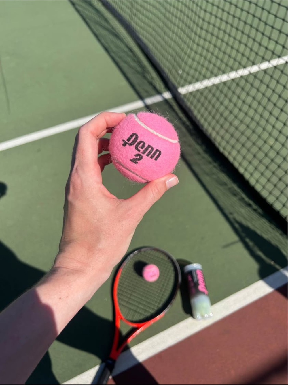 PINK Penn tennis balls 🌸